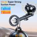Coolpow for MagSafe Car Mount【Windshield+Vent+Dash】Magnetic Phone Holder for Car Phone Holder Mount Cell Phone Holders for Your Car Accessories Suction Phone Mount for Car Truck Stand for iPhone 17 16
